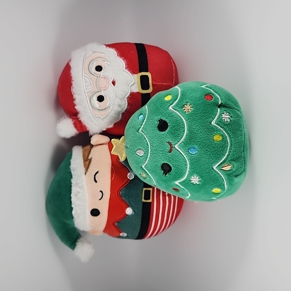 Christmas Squishmallow 🎄  3 set bundle each are 4.5 inches